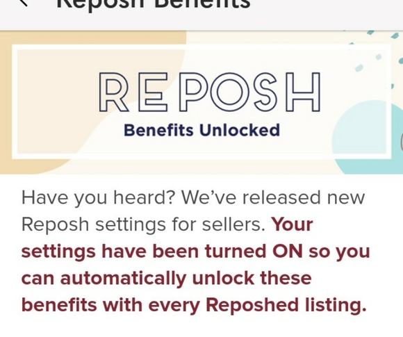 About Re-Poshing - Picture 10 of 11